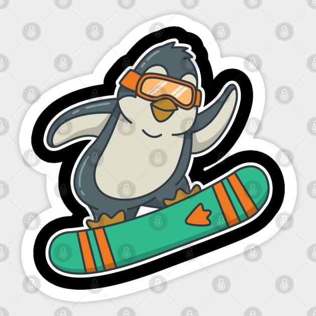 Snowboard Snowboarding Gift Winter Sticker by AlleyField